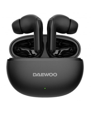 Auriculares bluetooth daewoo dw2004 con estuche de carga/ autonomía 5h/ negros