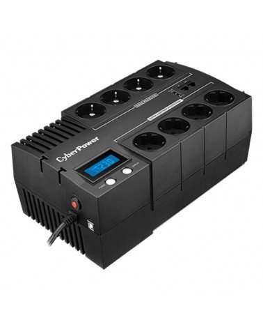 Sai línea interactiva cyberpower br1000elcd/ 1000va-600w/ 8 salidas/ formato bloque