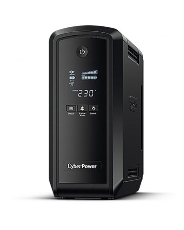 Sai línea interactiva cyberpower cp900epfclcd/ 900va-540w/ 6 salidas/ formato torre