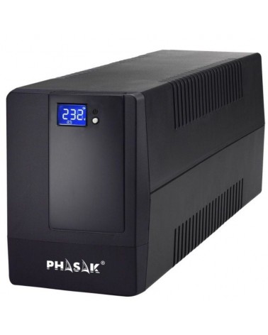 Sai línea interactiva phasak 650 va lcd interactive/ 650va/ 2 salidas/ formato torre