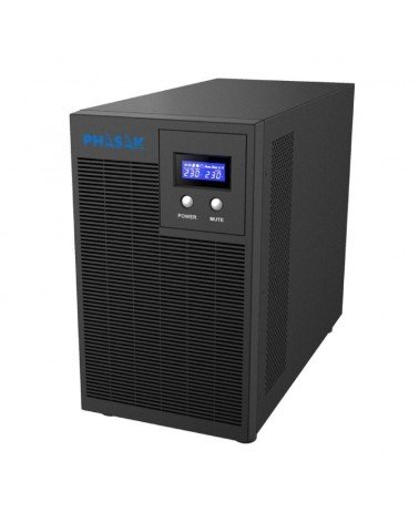 Sai línea interactiva phasak protekt 3160 va/ 3160va-2100w/ 6 salidas/ formato torre