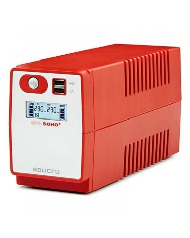 Sai línea interactiva salicru sps 850 soho+/ 850va-480w/ 2 salidas/ formato torre