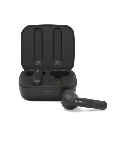 Auriculares bluetooth ngs ártica move con estuche de carga/ autonomía 7h/ negros