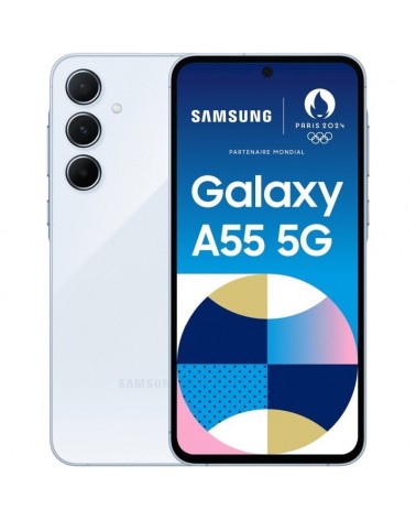 Smartphone samsung galaxy a55 8gb/ 256gb/ 6.6'/ 5g/ azul cielo