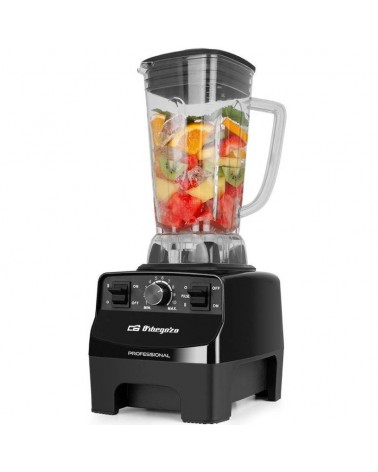 Batidora de vaso orbegozo bv 9650 a/ 1500w/ 10 velocidades/ capacidad 2l