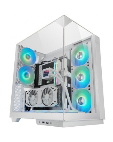 Caja gaming torre mars gaming mc-3gf/ blanca