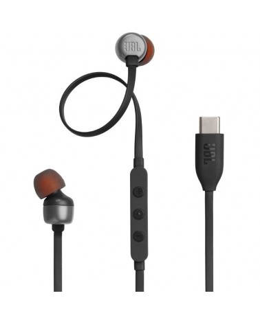 Auriculares intrauditivos jbl tune 310c/ con micrófono/ negros