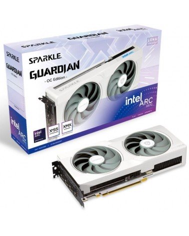 Tarjeta gráfica sparkle intel arc b570 guardian luna oc edition/ 10gb gddr6