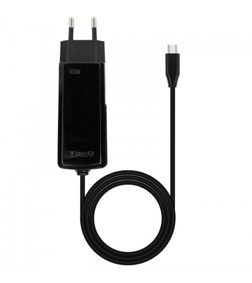 Cargador de portátil tooq tqlc-usbcgan100pd-c usb tipo-c/ 100w/ automático/ voltaje 5-20v/ 1x usb tipo-c