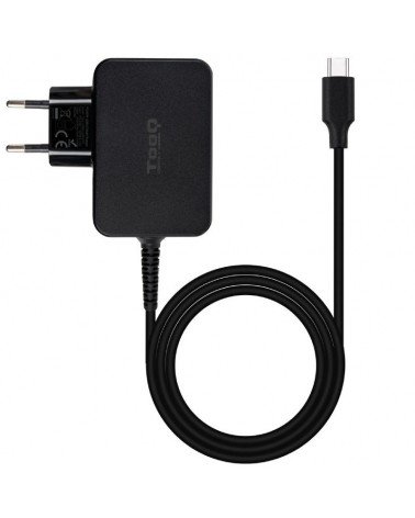 Cargador de portátil tooq tqlc-usbcgan45pd usb tipo-c/ 45w/ automático/ voltaje 5-20v/ 1x usb tipo-c