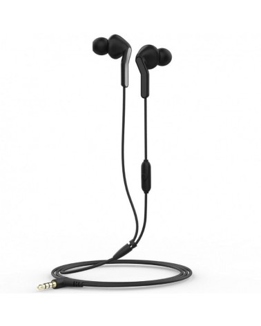 Auriculares intrauditivos muvit for change mchph0004/ con micrófono/ jack 3.5/ negros