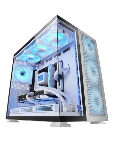 Caja gaming torre mars gaming mc-nova2/ blanca y negra