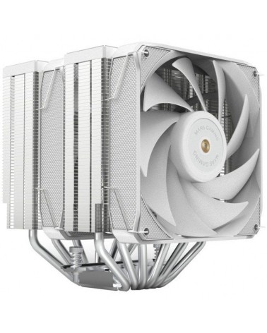 Ventilador con disipador doble mars gaming mcpu-xu6/ 2x 12cm/ blanco