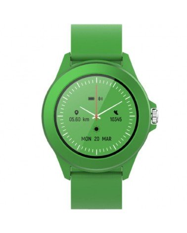 Smartwatch forever colorum cw-300/ notificaciones/ frecuencia cardíaca/ verde