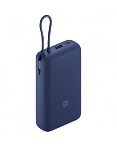 Powerbank 20000mah xiaomi 33w power bank integrated cable/ 33w/ azul