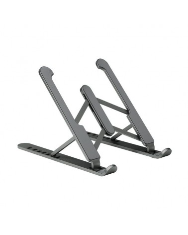 Soporte aisens lps1m-101 para portátil/ tablet hasta 15'/ gris oscuro