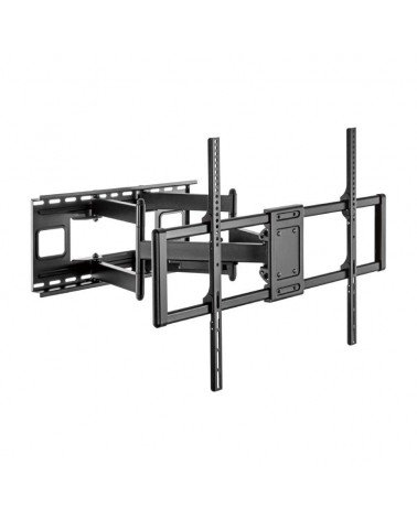 Soporte de pared giratorio/ inclinable/ nivelable aisens wt120tsle-163 para tv de 60-120'/ hasta 120kg