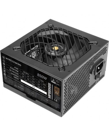 Fuente de alimentación mars gaming mpb850si/ 850w/ ventilador 12cm/ 80 plus bronze