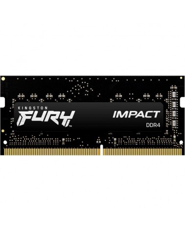Memoria ram kingston fury impact 16gb/ ddr4/ 3200mhz/ 1.2v/ cl20/ sodimm