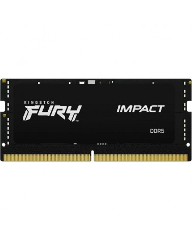 Memoria ram kingston fury impact 16gb/ ddr5/ 5600mhz/ 1.1v/ cl40/ sodimm