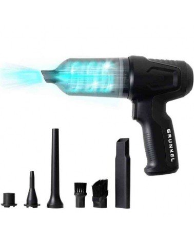 Aspirador de mano con batería grunkel carforce2/ autonomía 25 min/ 80w