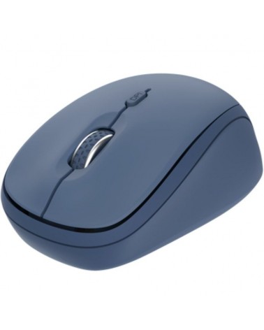  ratón mini inalámbrico trust yvi+ multidispositivo/ hasta 1600 dpi/ azul