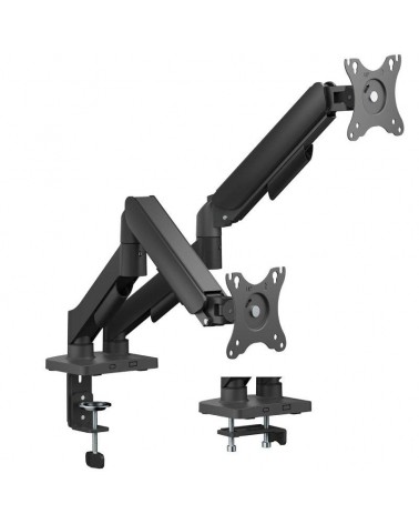 Soporte para 2 monitores aisens dt32tsr-357/ hasta 9kg