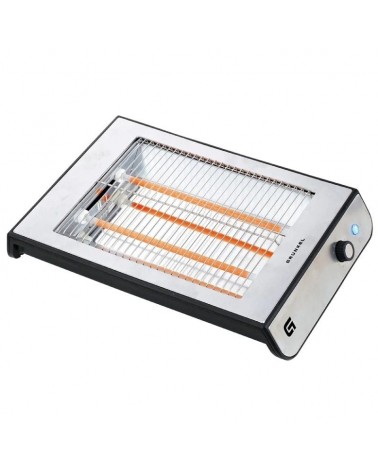 Tostador grunkel tsp-inox/ 600w/ plata