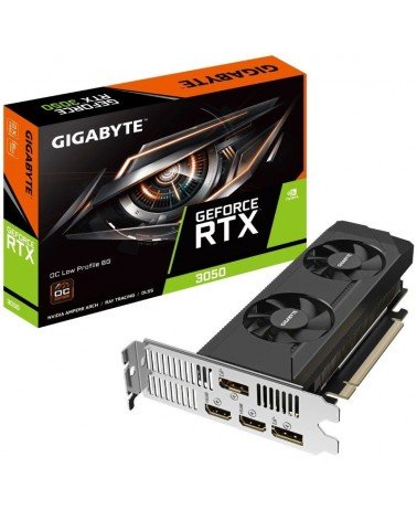 Tarjeta gráfica gigabyte geforce rtx 3050 oc perfil bajo/ 6gb gddr6