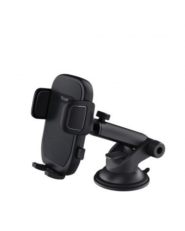 Soporte de smartphone para coche con sujeción para parabrisas trust runo