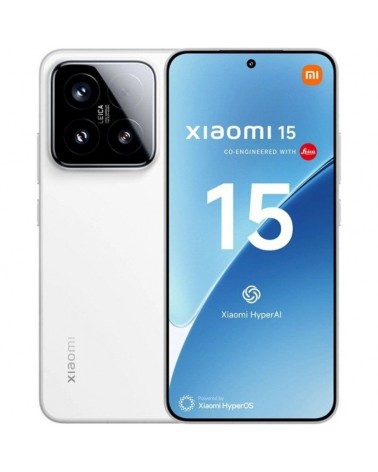 Smartphone xiaomi 15 12gb/ 512gb/ 6.36'/ 5g/ blanco