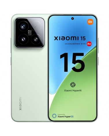Smartphone xiaomi 15 nfc 12gb/ 512gb/ 6.36'/ 5g/ verde