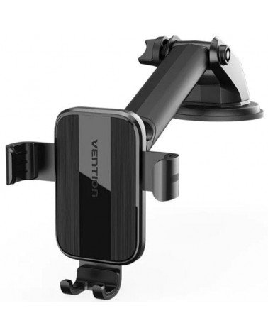Soporte de smartphone para coche vention kcob0/ negro