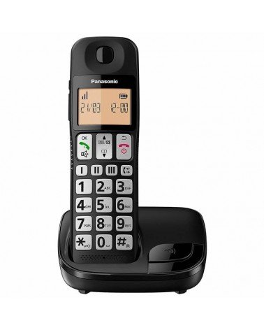 Teléfono inalámbrico panasonic kx-tge310sp/ negro
