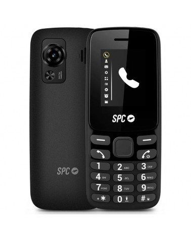 Teléfono móvil spc talk 2 go para personas mayores/ negro