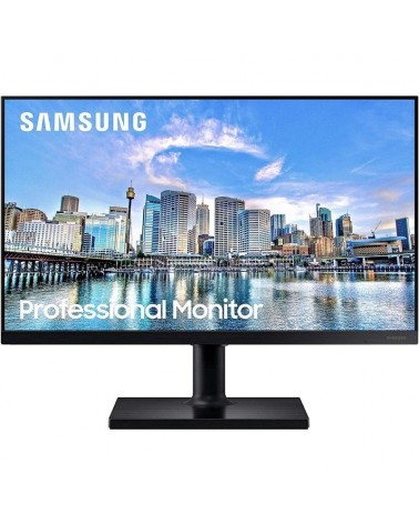 Monitor profesional samsung lf24t450fzu 24'/ full hd/ regulable en altura/ negro