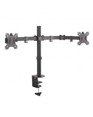 Soporte para 2 monitores aisens dt32tsr-041/ hasta 8kg