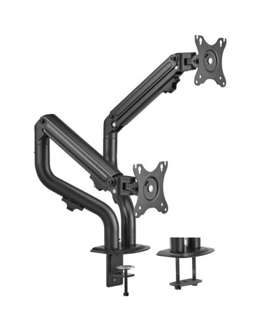 Soporte para 2 monitores o tv aisens dt32tsr-141/ hasta 8kg