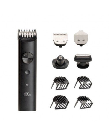 Cortapelos + recortadora xiaomi grooming kit pro/ con batería/ 10 accesorios