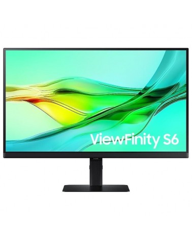 Monitor profesional samsung viewfinity s6 s27d600uau 27'/ qhd/ regulable en altura/ negro