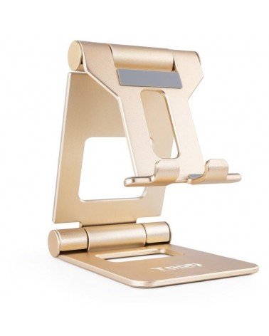 Soporte para smartphone/tablet tooq ph-keops-alba/ dorado