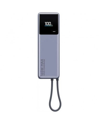 Powerbank 10000mah xiaomi power bank integrated cable/ 165w/ gris