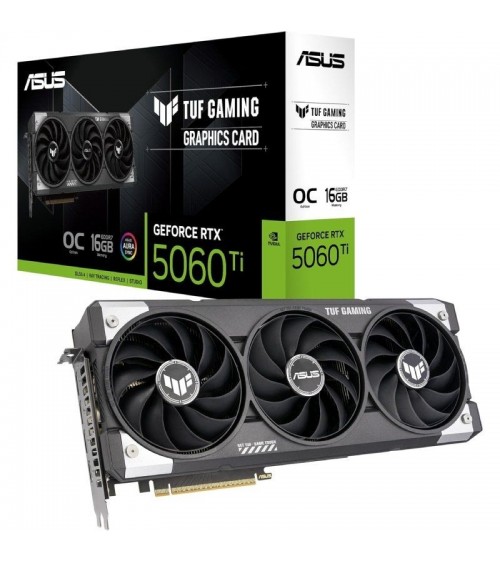 Tarjeta gráfica asus tuf gaming geforce rtx 5060 ti oc/ 16gb gddr7