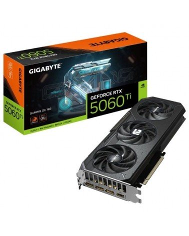 Tarjeta gráfica gigabyte geforce rtx 5060 ti gaming oc/ 16gb gddr7