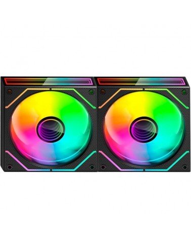 Pack 2 ventiladores mars gaming mf-3dprox2r/ 12cm/ argb