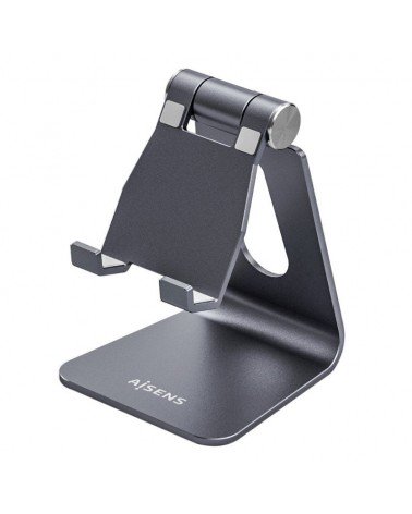 Soporte para smartphone/tablet aisens ms1pm-083/ gris