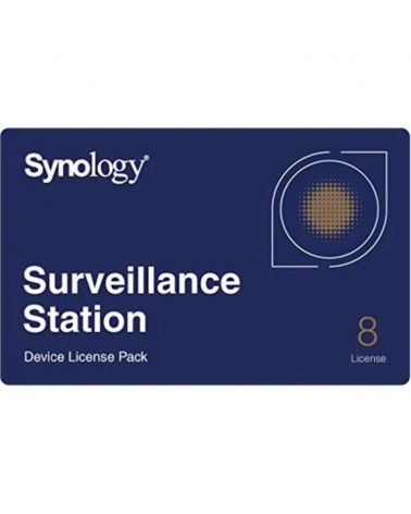 Licencia física synology surveillance device license pack/ 8 dispositivos