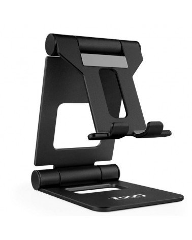 Soporte para smartphone/tablet tooq ph-keops-noche/ negro