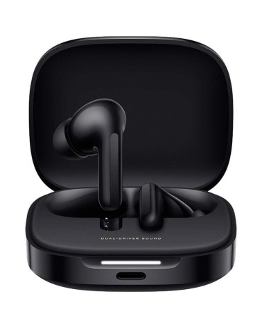 Auriculares bluetooth xiaomi redmi buds 6 con estuche de carga/ autonomía 10h/ negros