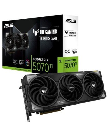 Tarjeta gráfica asus tuf gaming geforce rtx 5070 ti oc/ 16gb gddr7